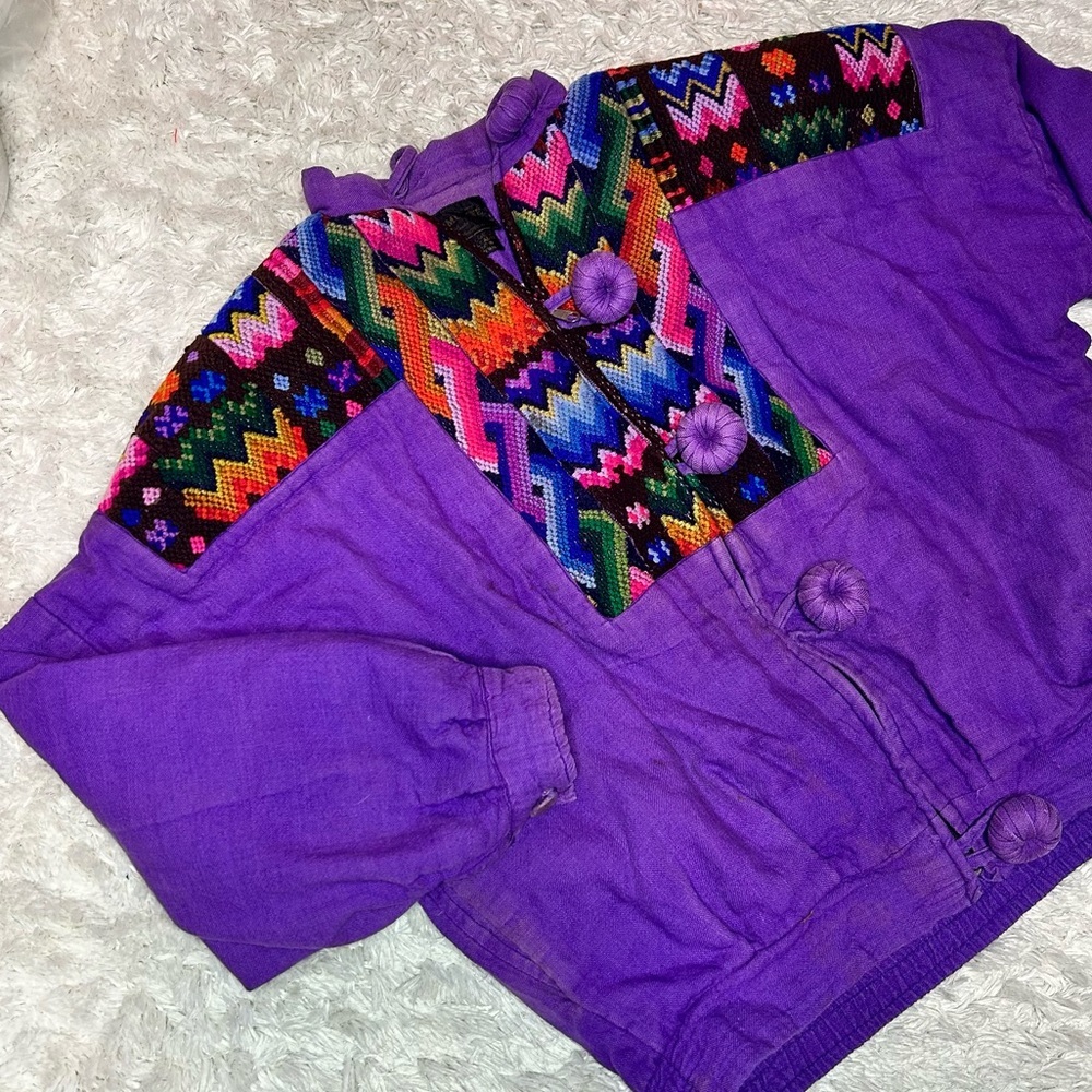 70's Ixmucane Guatemalan Embroidered Jacket